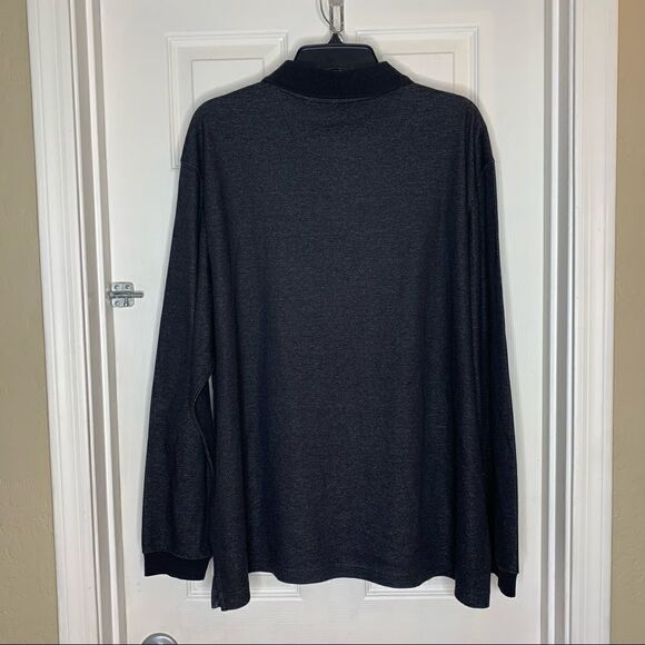 Haggar Mens Collared Argyle Shirt Size XL - Picture 4 of 9